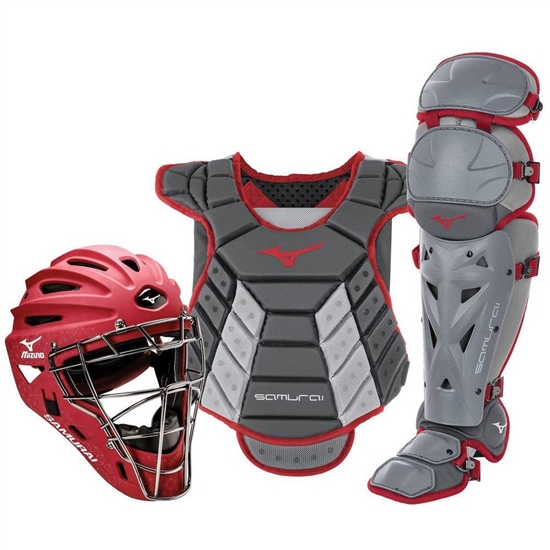 Mizuno Samurai Boxed Set 13-14" Catchers Gear Női Szürke | MNSE-50167