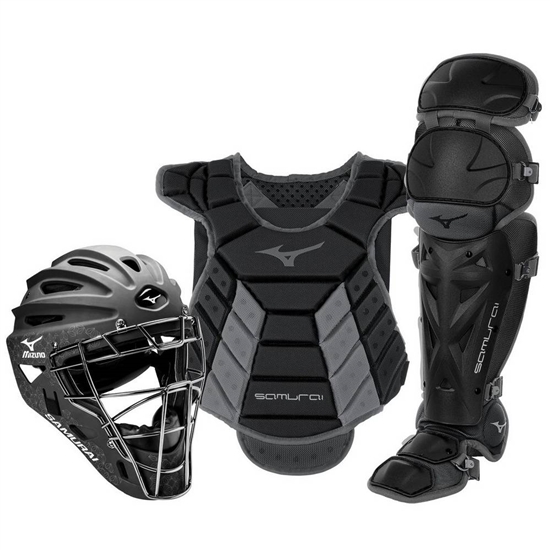 Mizuno Samurai Boxed Set 14-15" Catchers Gear Női Fekete / Szürke | PLQO-81523