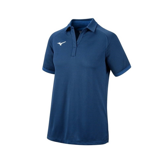 Mizuno Scout Polo Női Sötétkék | NURJ-76852