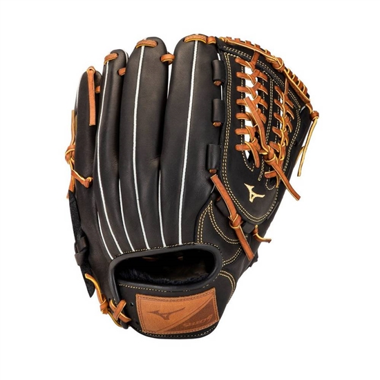 Mizuno Select 9 Infield Baseball 11.5" Gloves Férfi Fekete / Barna | CKVH-21346