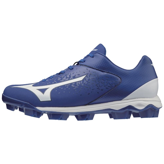 Mizuno Select Nine TPU Low Molded Baseball Cipő Férfi Királykék / Fehér | BOJI-30751