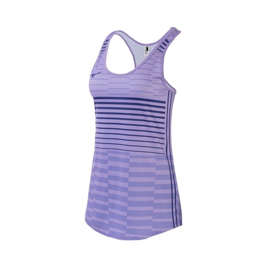 Mizuno Team Tank Top Női Levendula | TUPJ-75918