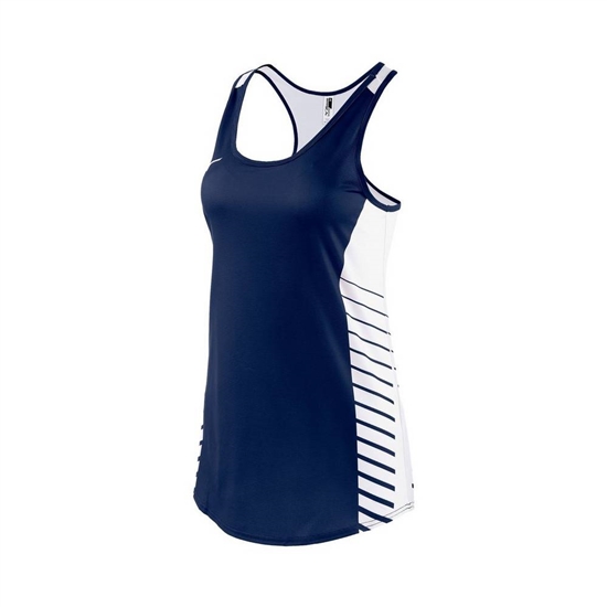 Mizuno Team Tank Top Női Sötétkék | ELRN-32571