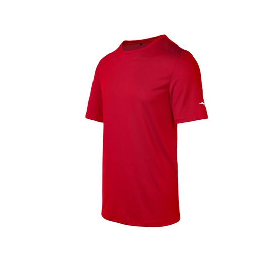 Mizuno Tee T shirts Férfi Piros | SNCR-76209