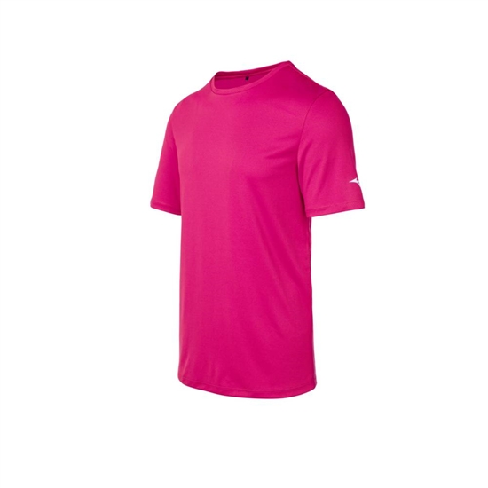 Mizuno Tee T shirts Férfi Rózsaszín | YCAK-54319