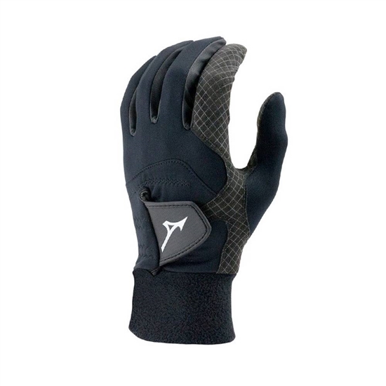 Mizuno ThermaGrip Pair Golf Gloves Női Fekete | FHQX-50921