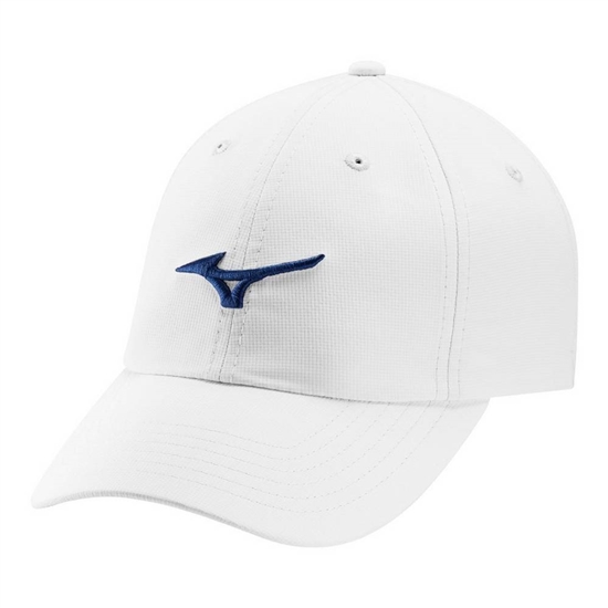 Mizuno Tour Adjustable Könnyű Golf Hat Férfi Fehér | MKNU-58361