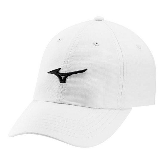 Mizuno Tour Adjustable Könnyű Small Fit Golf Hat Női Fehér / Fekete | RCDZ-01523