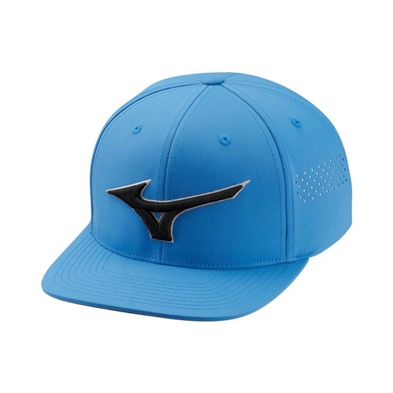 Mizuno Tour Lapos Snapback Hat Férfi Kék | DZIN-68549