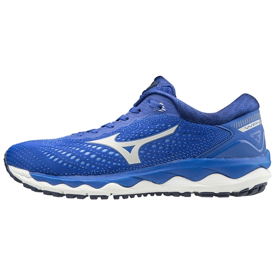 Mizuno WAVE SKY 3 Futócipő Női Kék | LFBS-29603