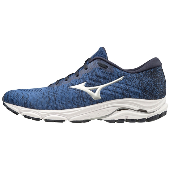 Mizuno Wave Inspire Waveknit Futócipő Férfi Sötétkék | MEFJ-97146