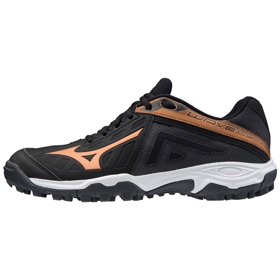 Mizuno Wave Lynx Hockey Cipő Női Fekete / Fehér | BZKJ-34752