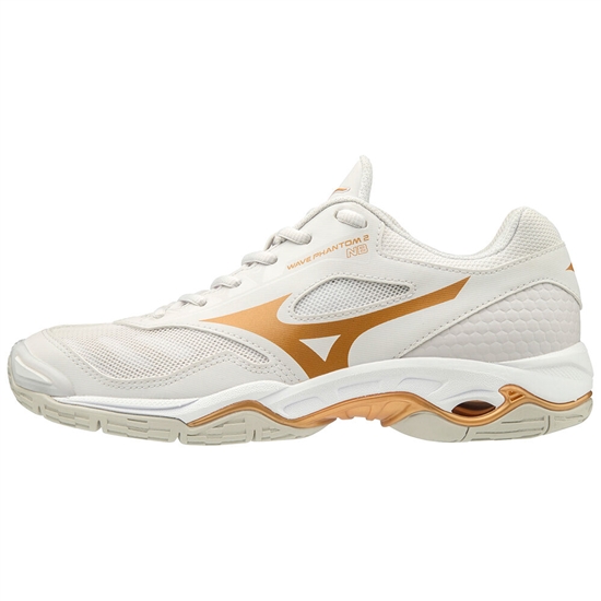 Mizuno Wave Phantom 2 Nb Netball Cipő Női Fehér | GCWA-82617