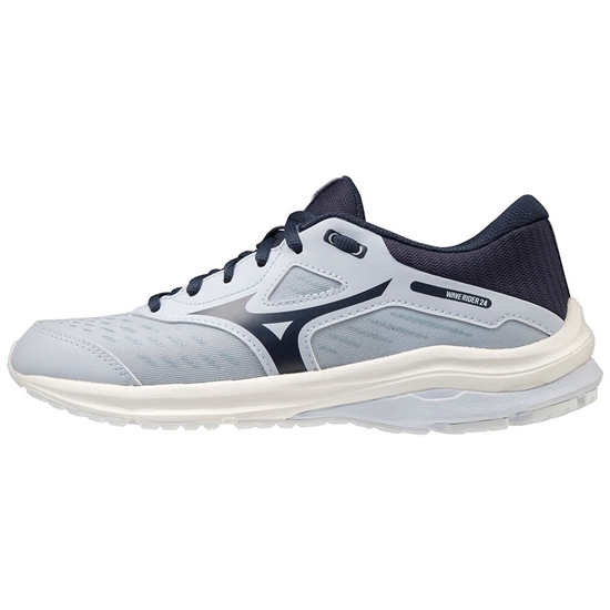 Mizuno Wave Rider 24 Futócipő Női Sötétkék / Fehér | ZGOA-05623