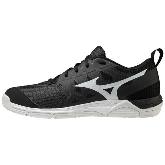 Mizuno Wave Supersonic 2 Röplabda Cipő Női Fekete / Fehér / Szürke | CPOE-38049