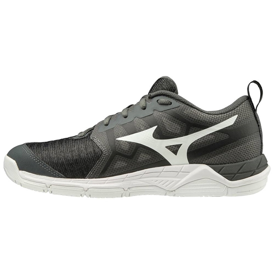 Mizuno Wave Supersonic 2 Röplabda Cipő Női Fekete / Szürke | EMOC-16594